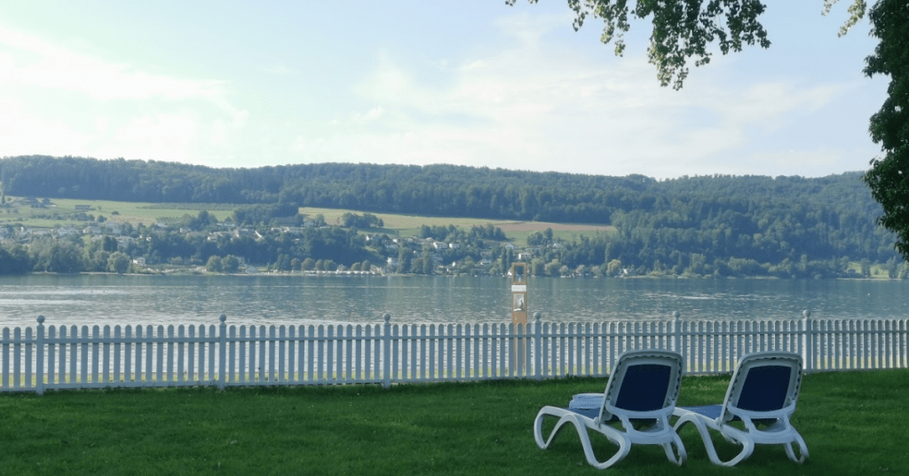 View of Lake Constance from our hotel