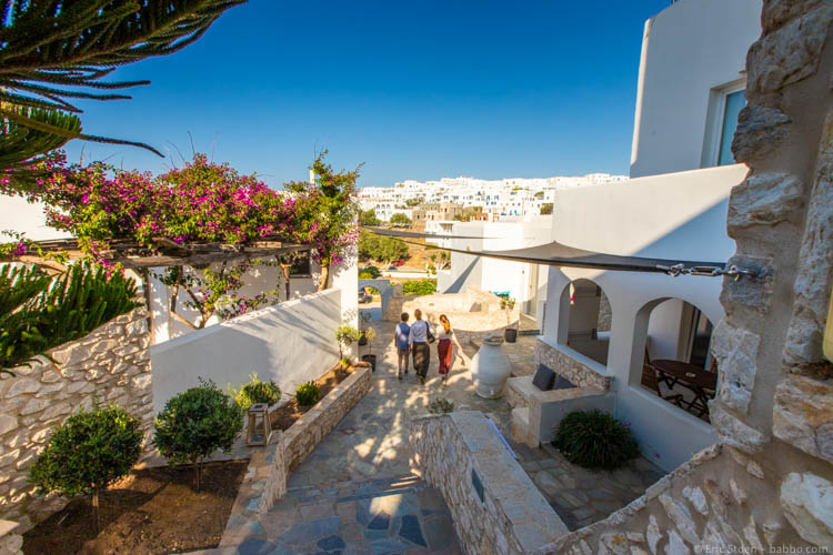 Paliomylos Hotel in Paros