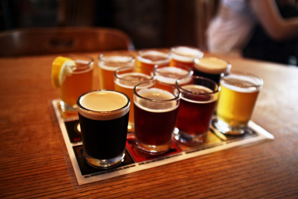 North Coast Brewing Co. sampler