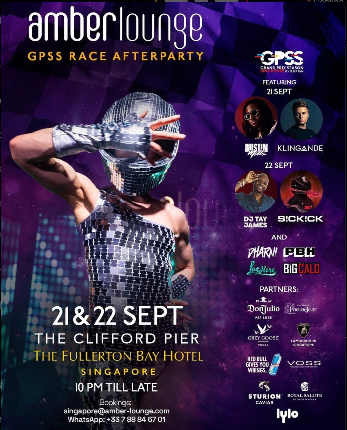 Singapore's best F1 parties