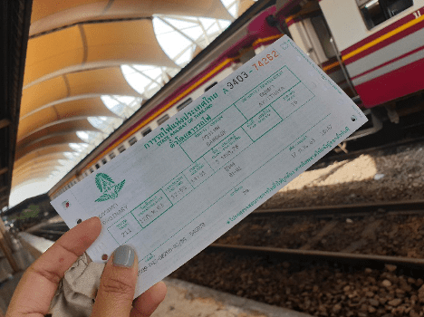 Train ticket image