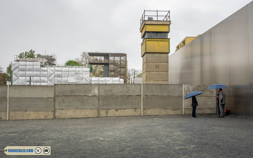 Berlin Wall Memorial - Death Strip with Tower