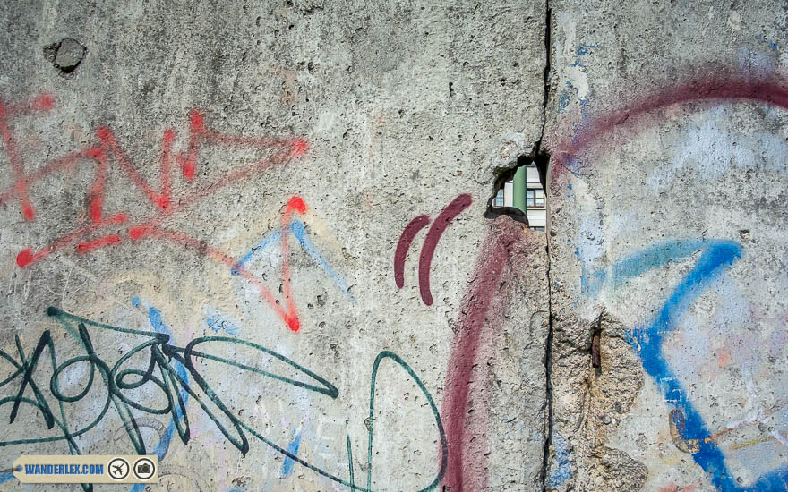 Wall of Berlin Wall Memorial