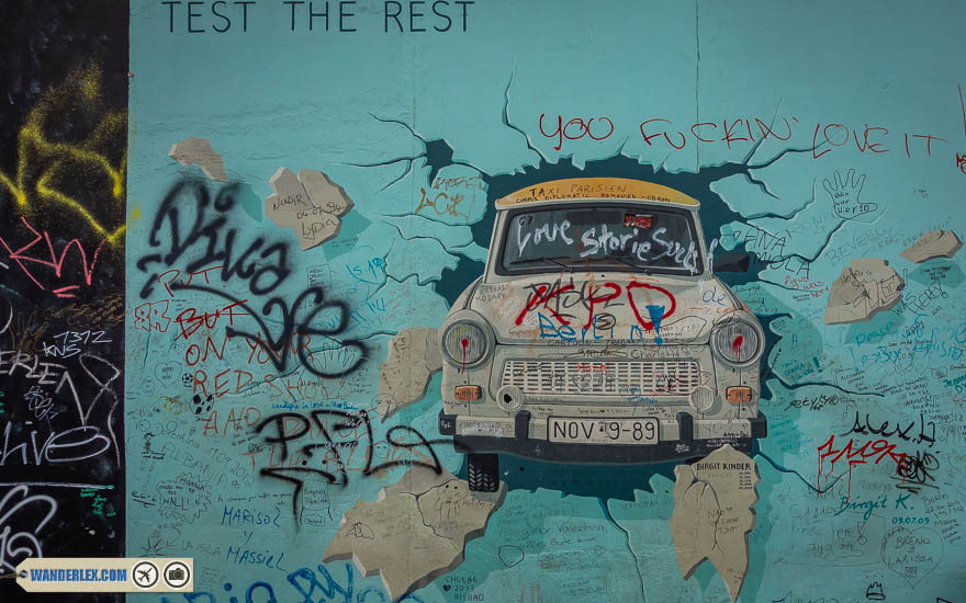 East Side Gallery - Trabbi