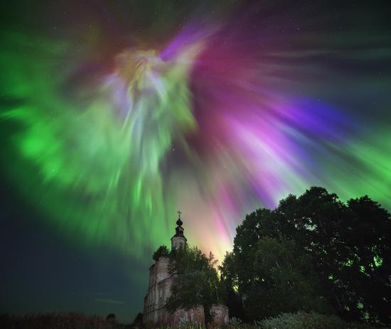 The Brightest Northern Lights in Arkhangelsk Oblast, Russia, August 12-13, 2024, photo 12