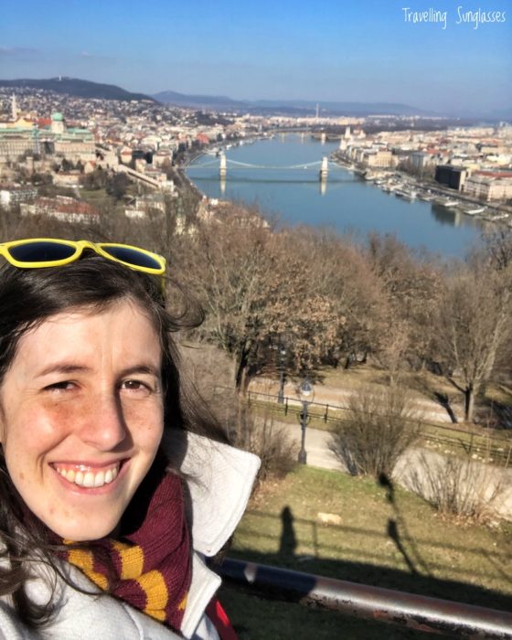 Travelling Sunglasses Budapest Gellert Hill