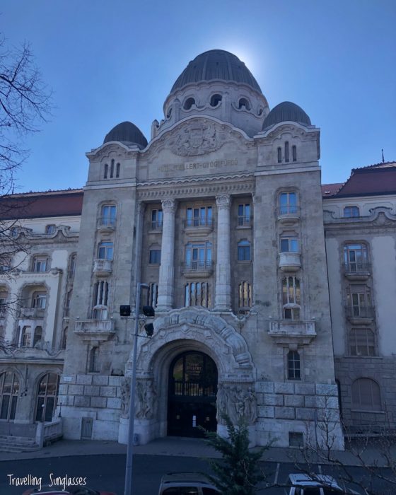 Budapest Gellert Bath facade