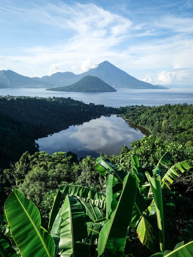 Ternate Island Ngade Lake Maluku Indonesia