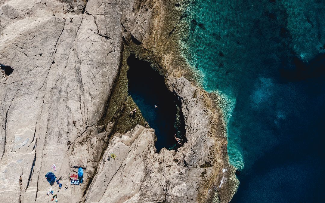 Dragon Eye and Adriatic Sea