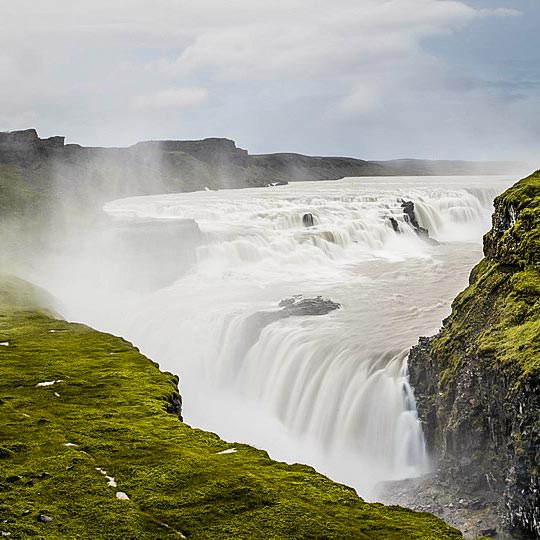 Gullfoss waterfall