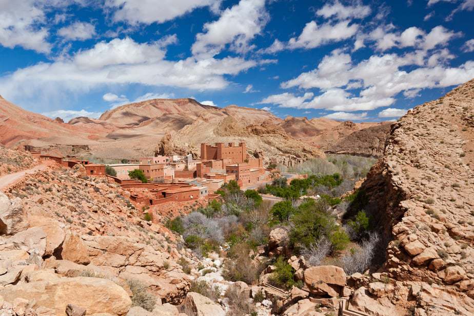 Kasbah in Dades Valley, Morocco