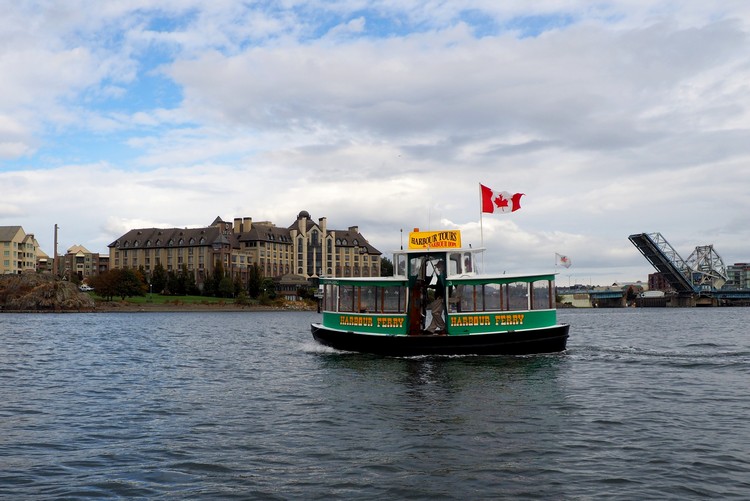 Water Taxi in Victoria's Inner Harbour