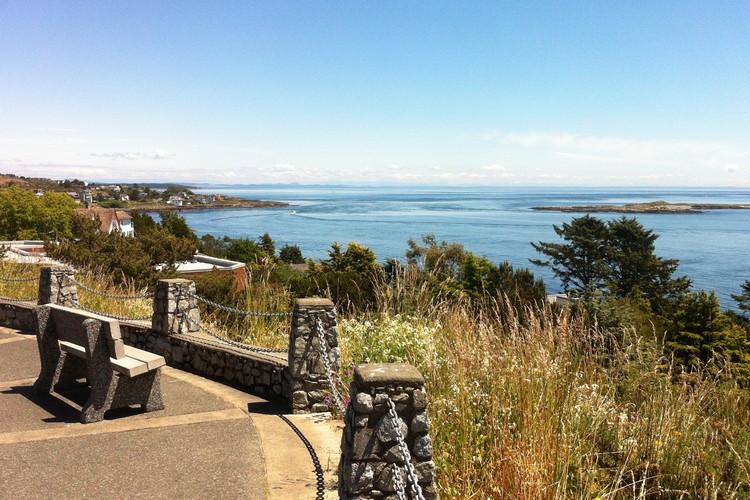 Ocean Views from Dallas Road