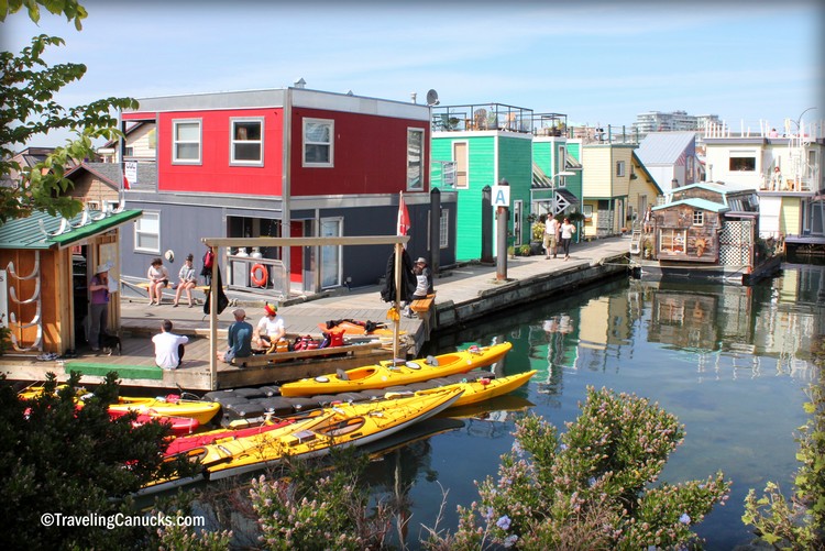 Floating Homes at Fisherman's Wharf