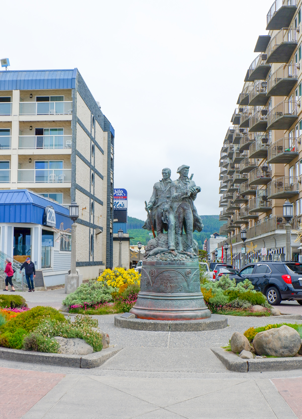 End of the Lewis and Clark Trail in Seaside