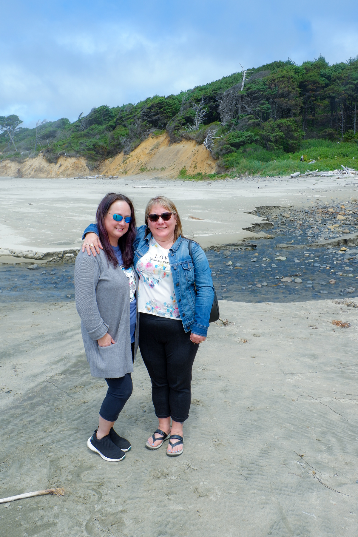 Friends on the Oregon Coast