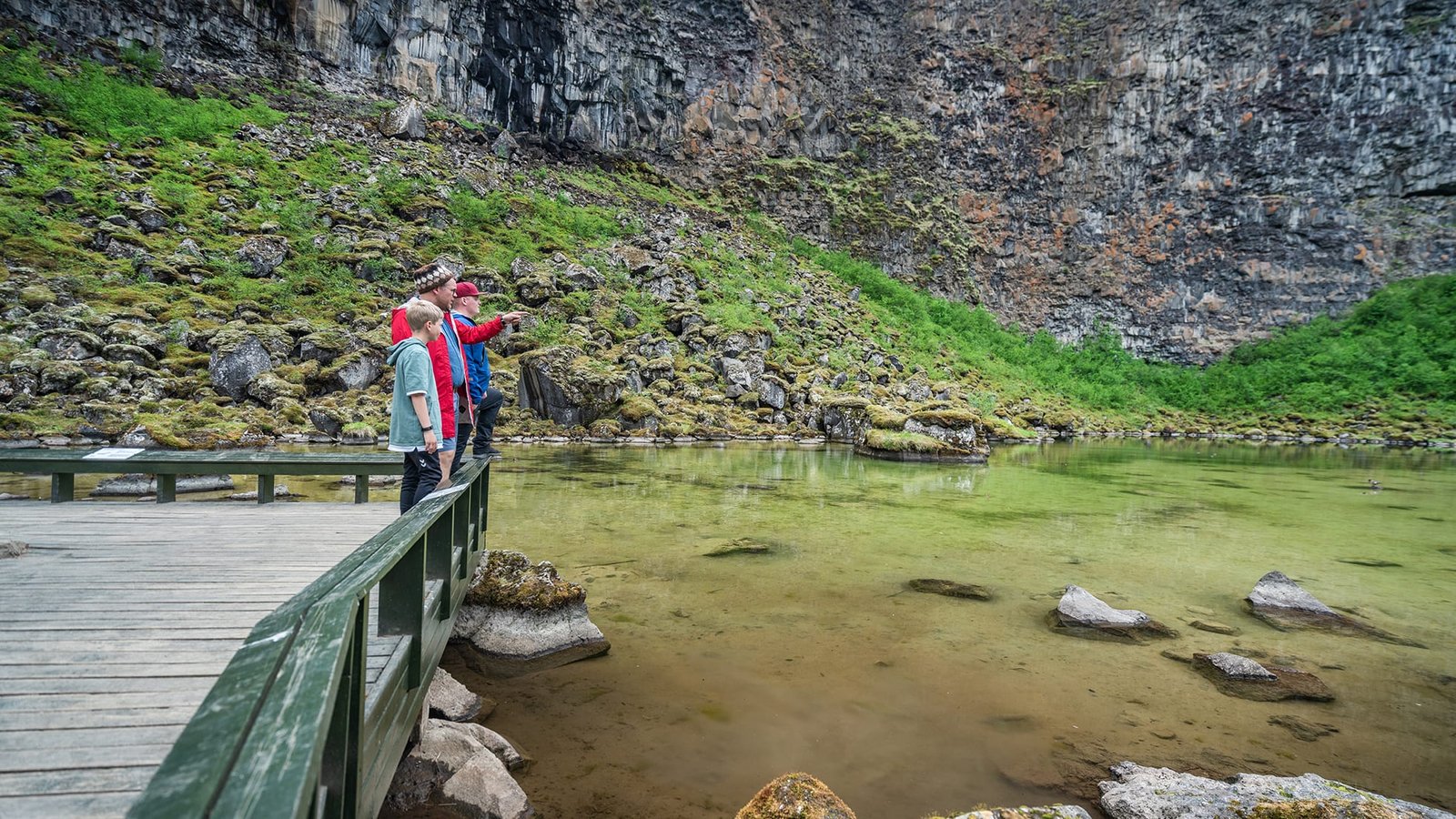 Ásbyrgi Canyon