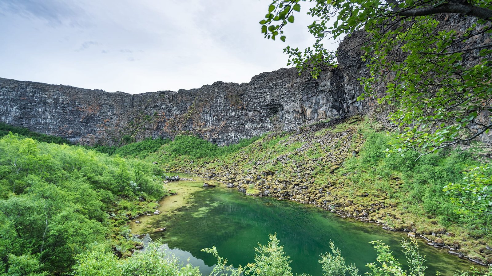 Ásbyrgi Canyon