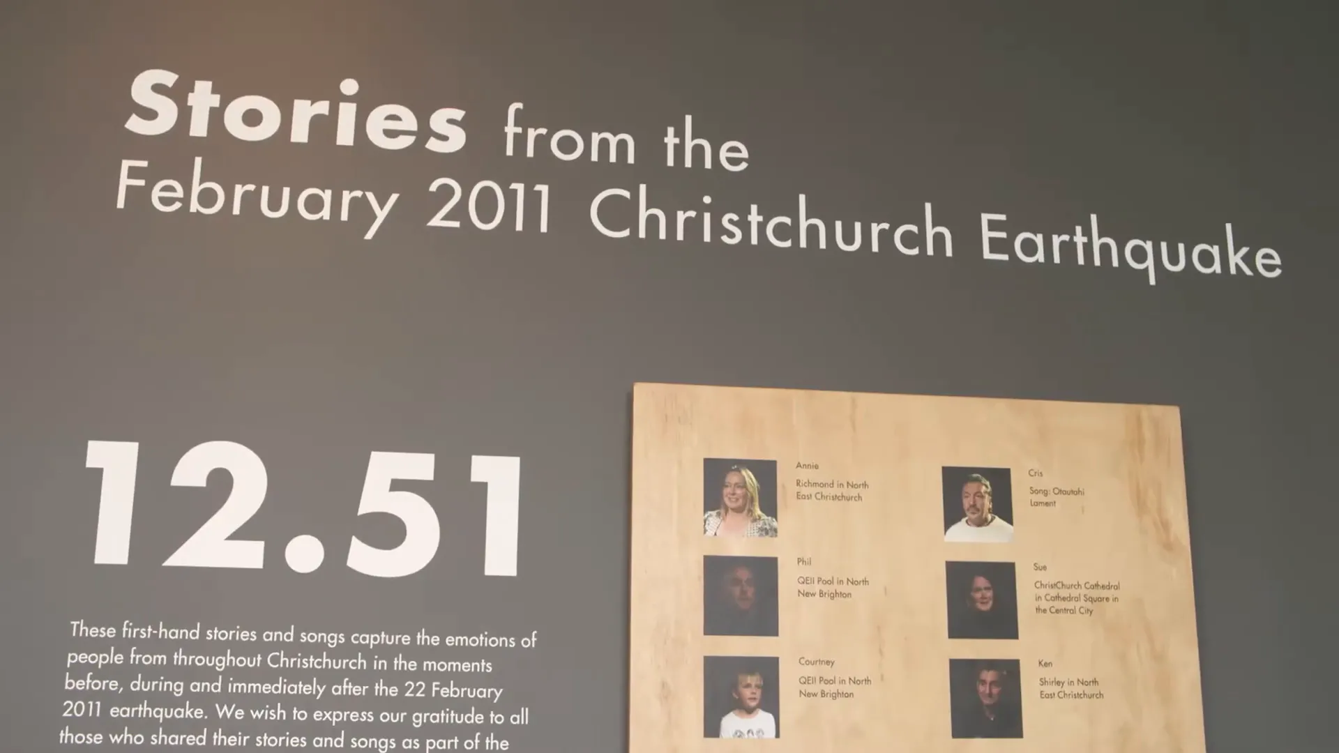 Exhibit at Quake City Museum - Things to do in Christchurch