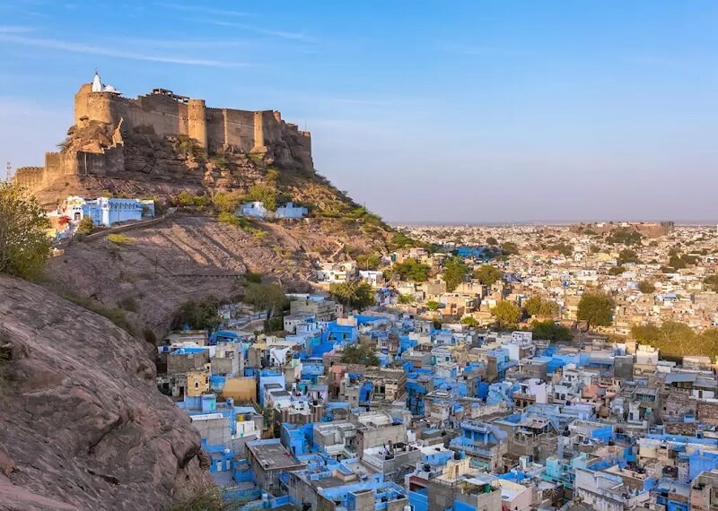 Visit Jodhpur and see the forts and palace, temples, Rajasthan in November