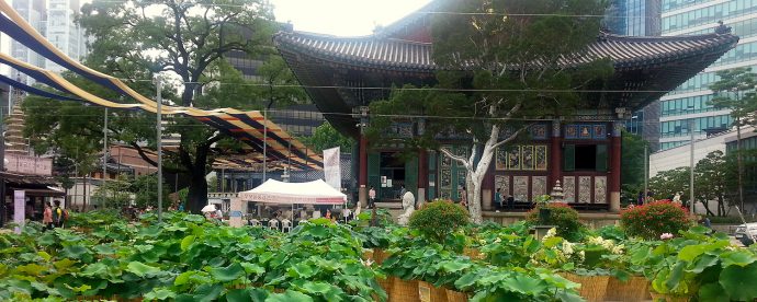 seoul private tours jogyesa temple