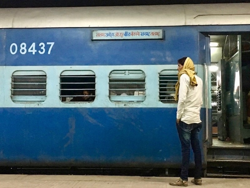 Train journeys in India