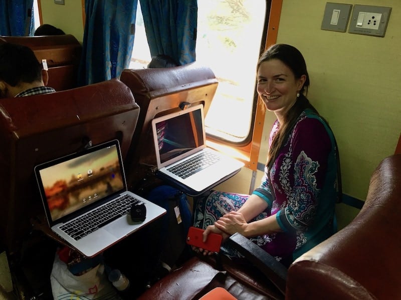 Shatabdi Express seating