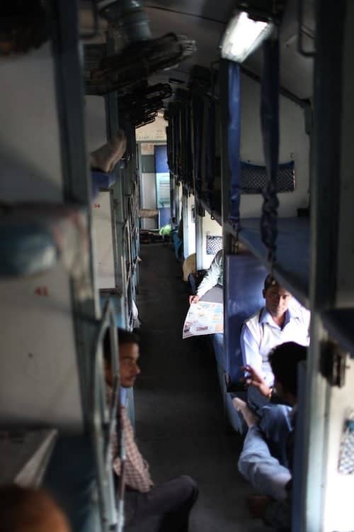 Sleeper class Indian Railways