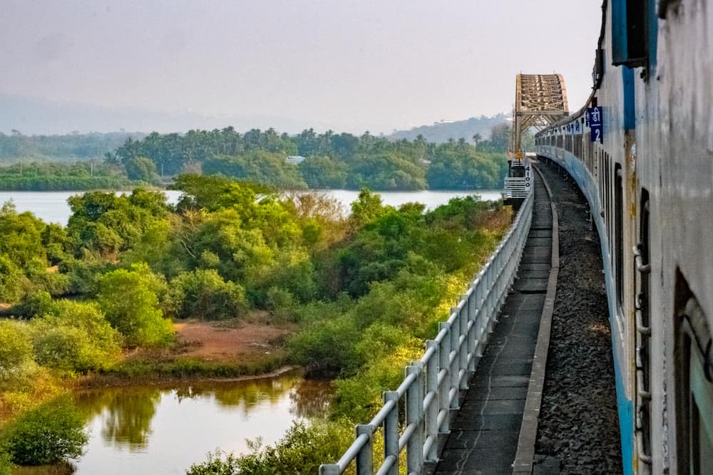 Train travel in India