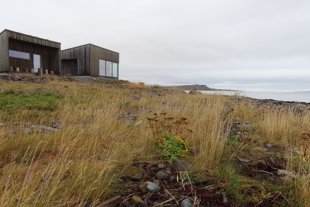 Local ingredients served at Varanger Lodge