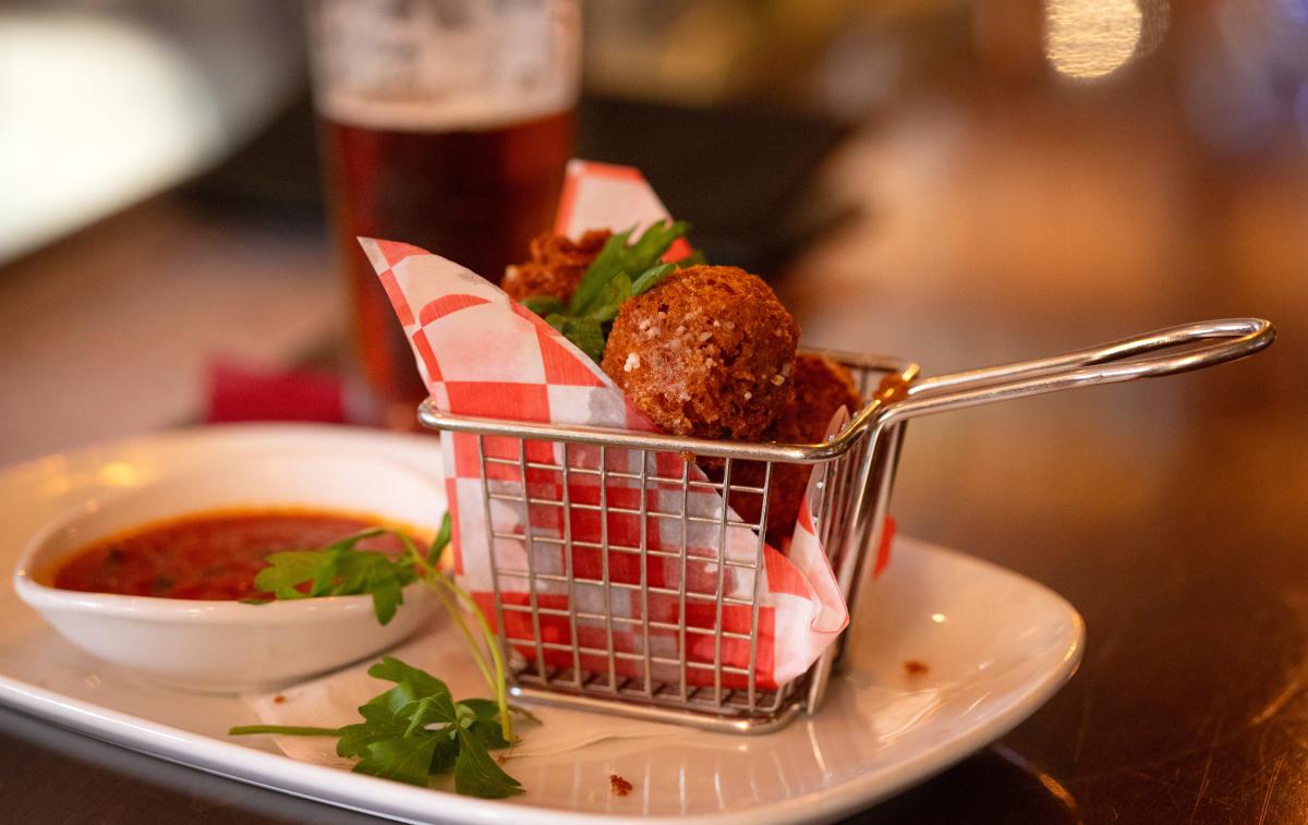 Fried Cheese Balls at Terza