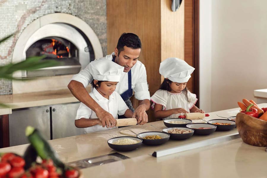 Kids Cooking Classes at Jumeirah Maldives