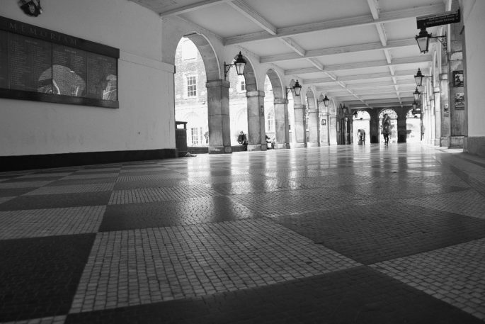 Courtyard near The Shard