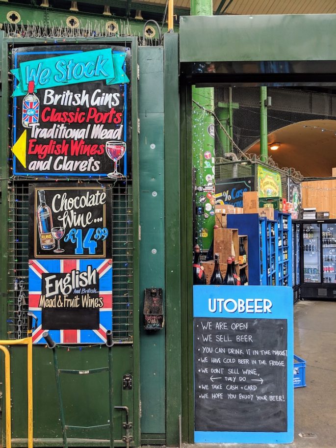 Borough Market near The Shard