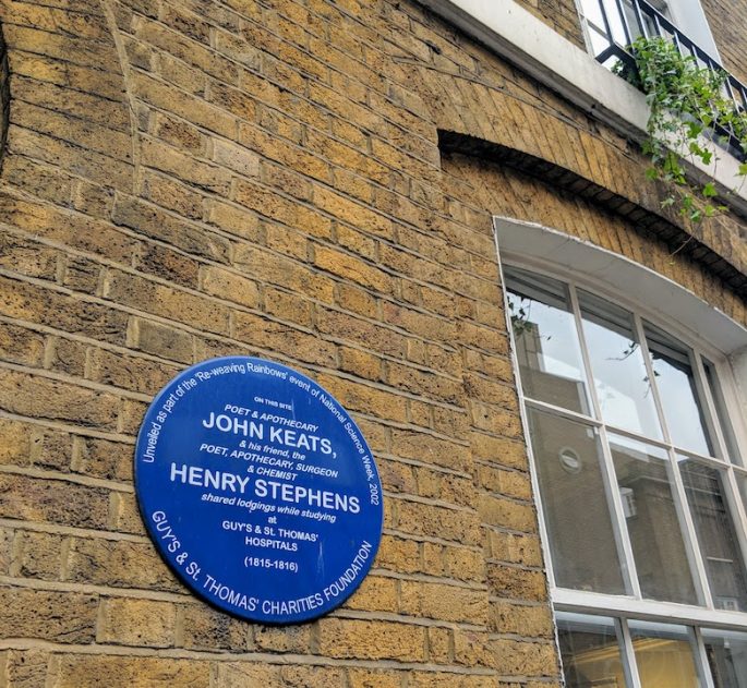 Blue Plaques near The Shard