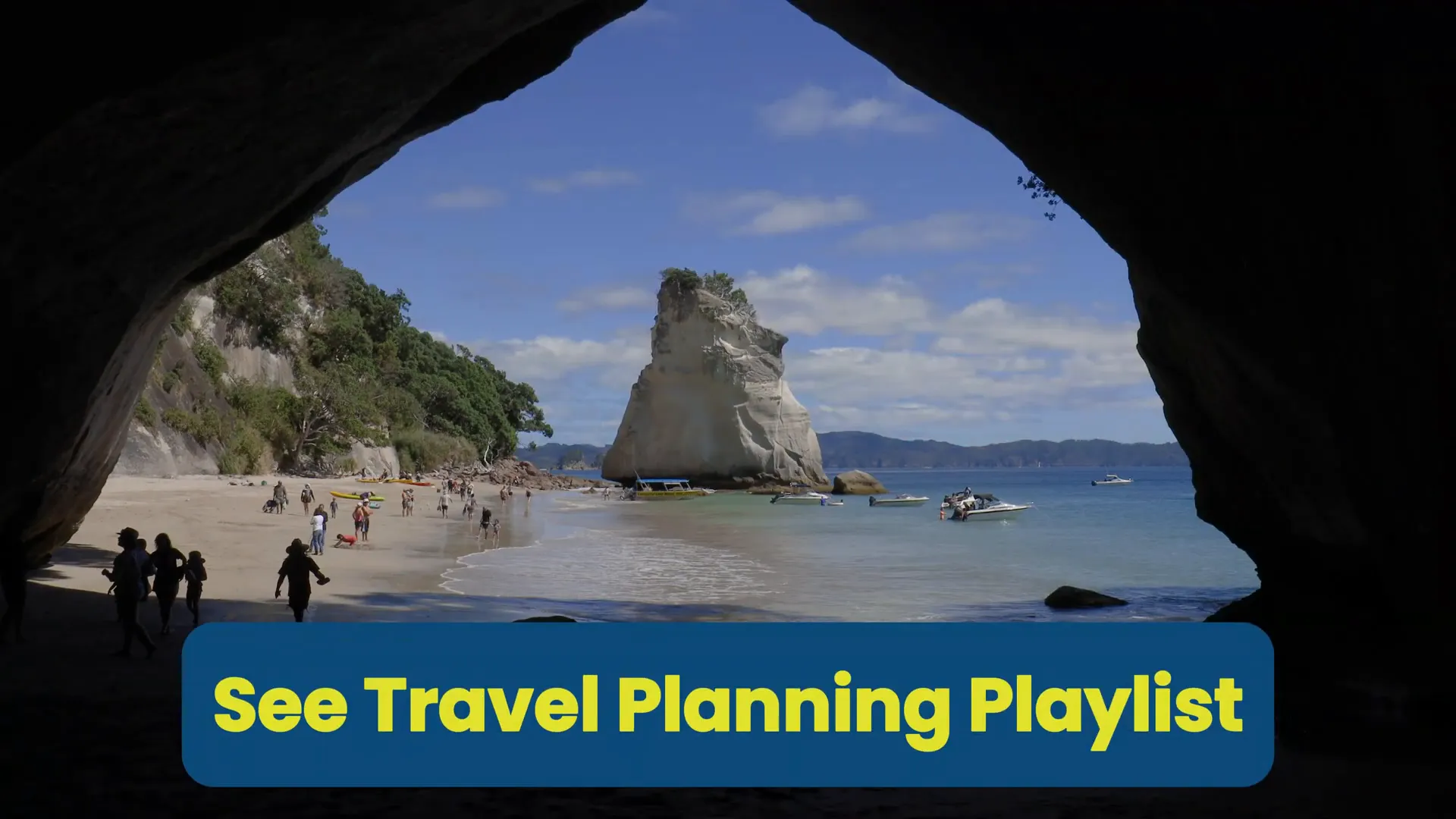 Cathedral Cove on Coromandel Peninsula