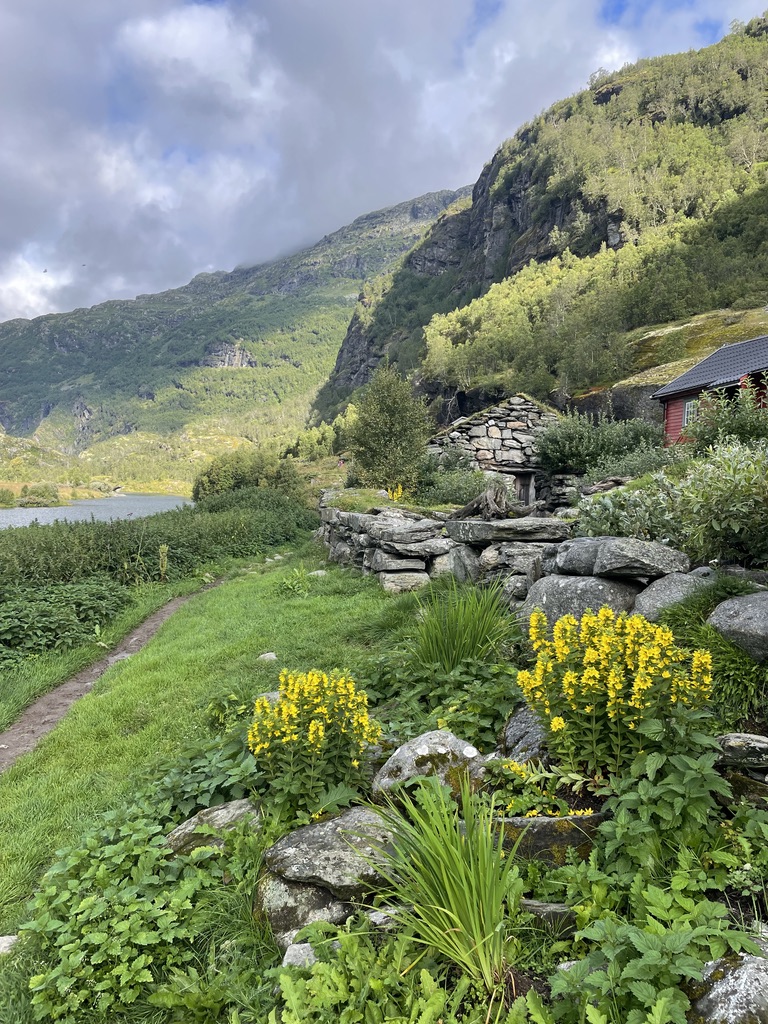 Hiking views in Aurland