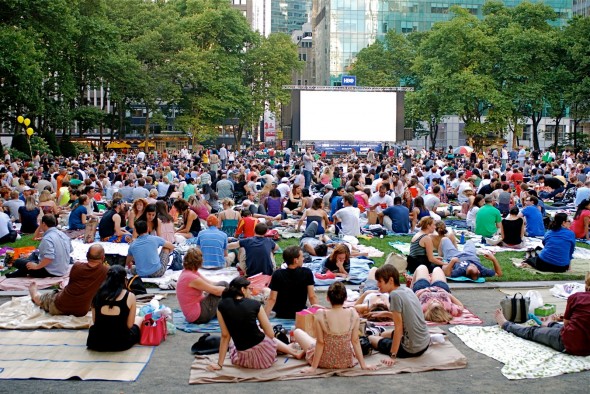 Bryant Park Movie Night