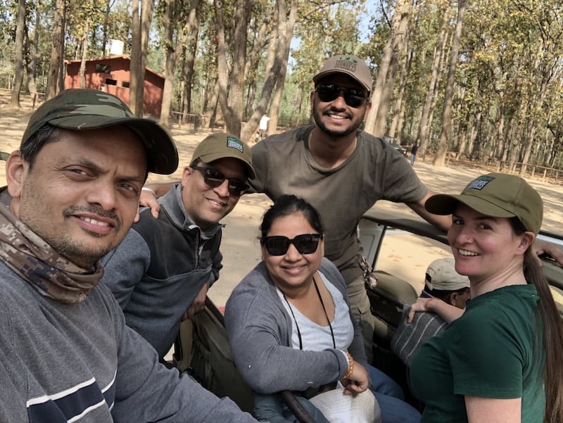 Kanha national park tiger safari