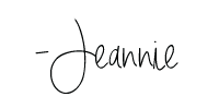 Jeannie's Signature