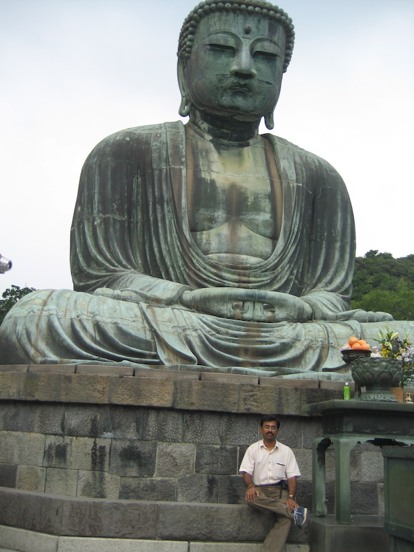 Kamakura Buddha statue in Japan