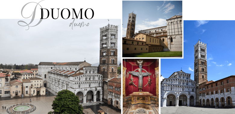 Lucca, take a peek at this beautiful Tuscan town and its Duomo, or cathedral. It is a must-stop when you are in Tuscany.