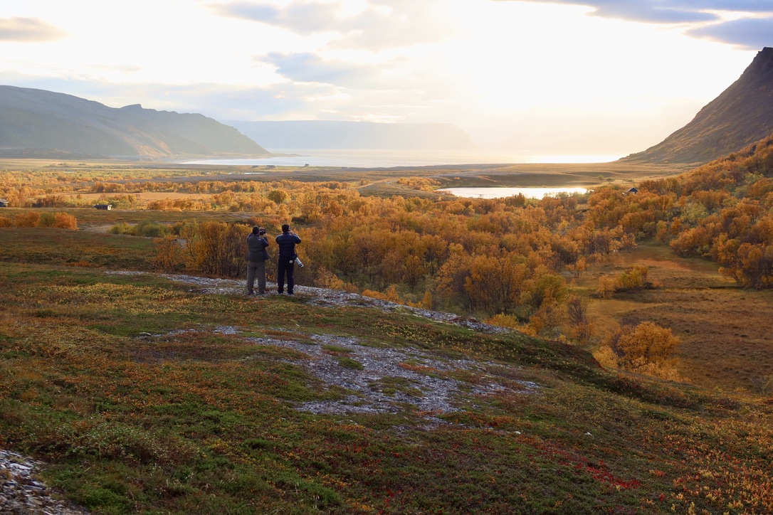 A scenic view of Varanger