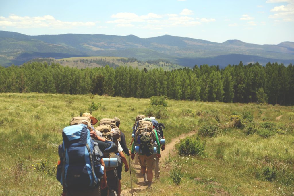 hiking group