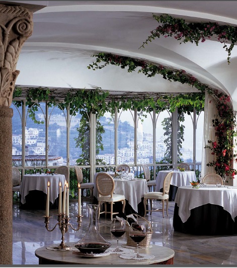 View over Amalfi from Santa Caterina