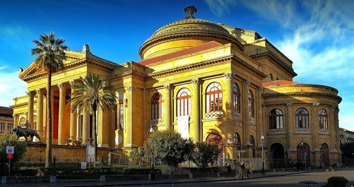 Teatro Massimo in Palermo, Sicily