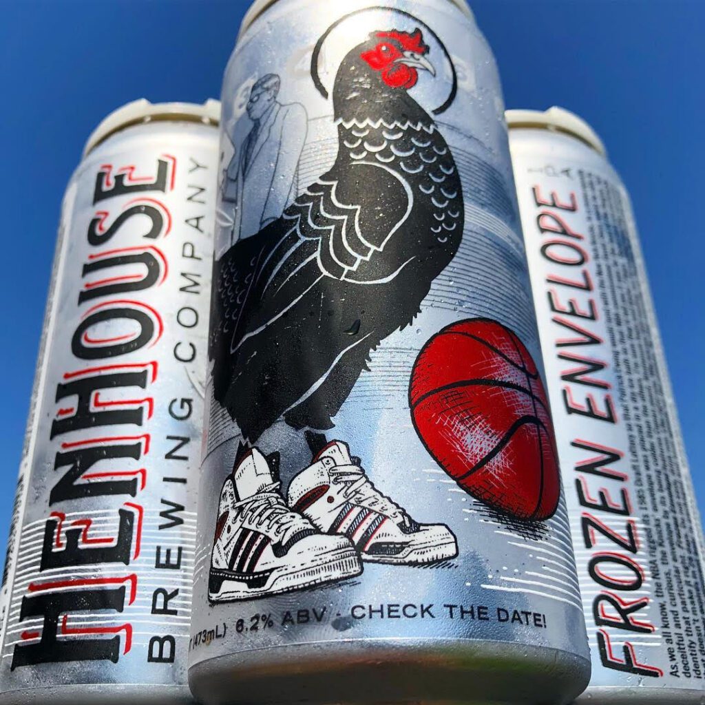 Cans of Henhouse IPA