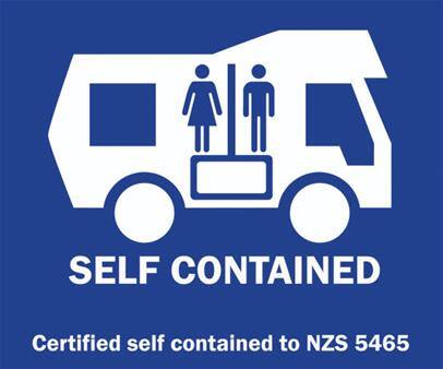 New Zealand Self Contained Sticker